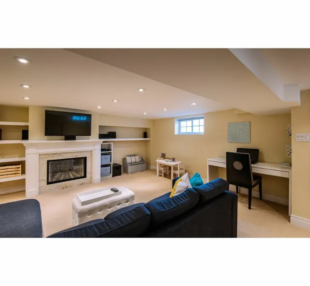 MetroWest Basement Remodeling work photo