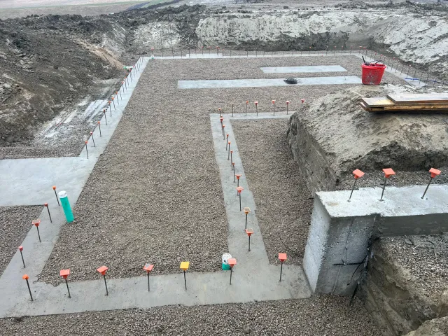 Foundation excavation by Envy Construction
