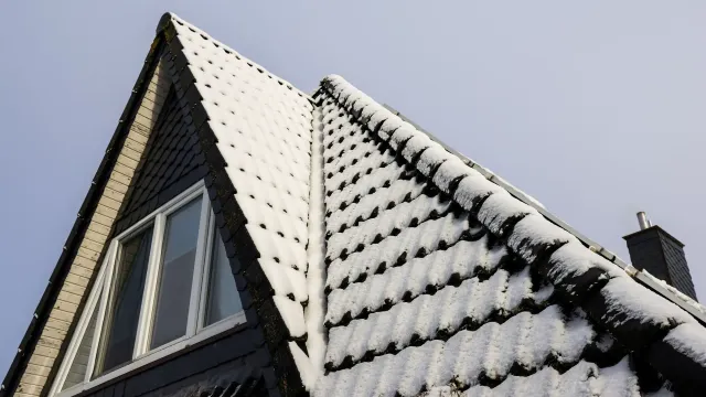 Winter silently punishing the roof