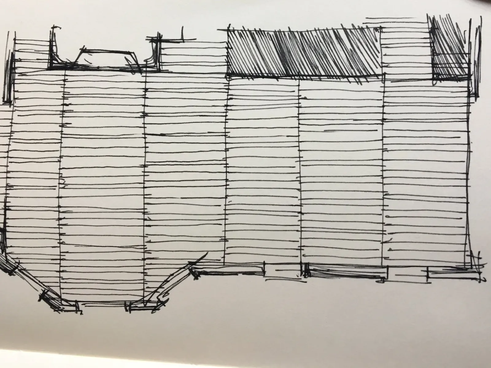 Design sketch for a Woodcat project