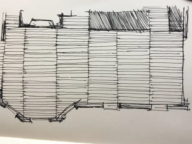 Design sketch for a Woodcat project