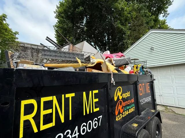 Rapid Removal & Recycling, LLC. work photo