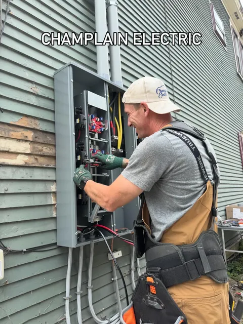 Champlain Electric LLC work photo