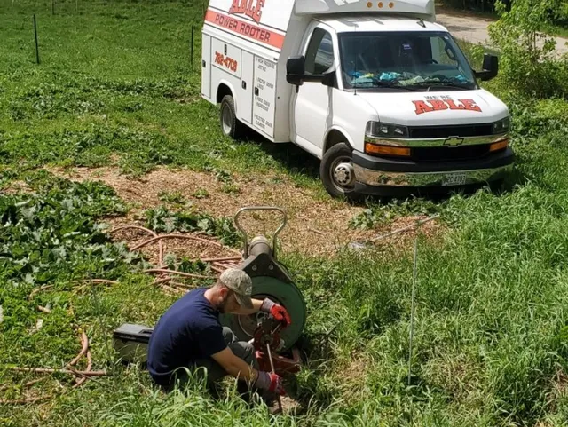 Able Power Rooter work photo