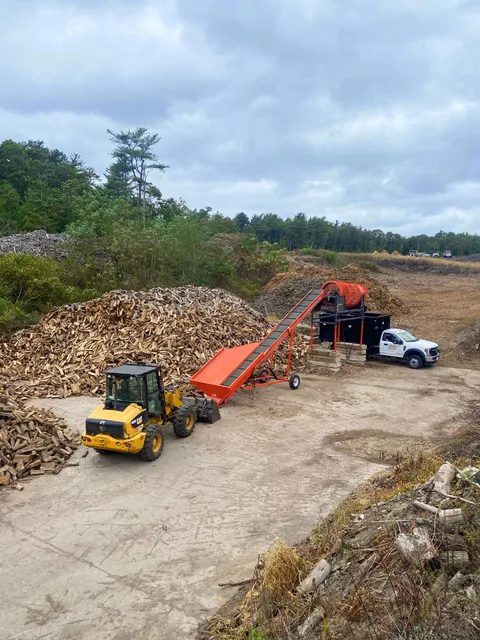 Firewood land clearing Equipment on Cape Cod