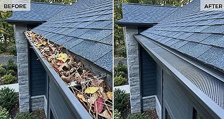 Gutter Guard Installation