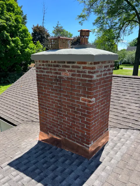 S&V MASONRY COMPLETE CHIMNEY SERVICE LLC work photo