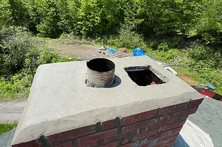 work photo from blackmoosechimney.com