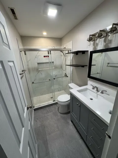 Tile Installation in