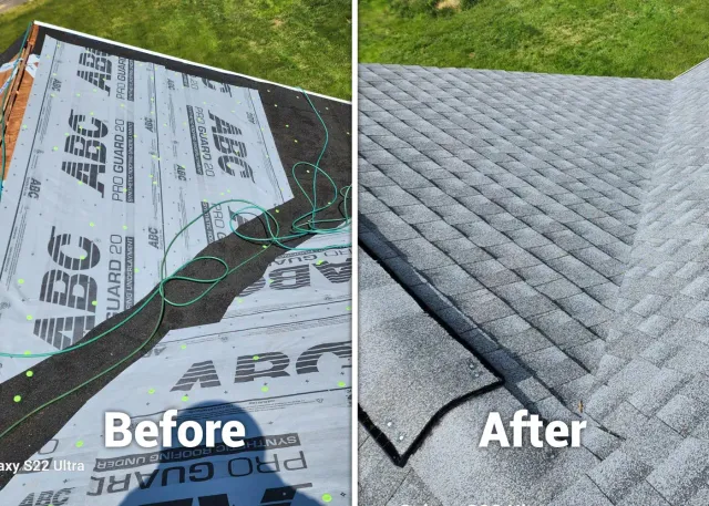 Bridgeport Roofer - Before and After - 9