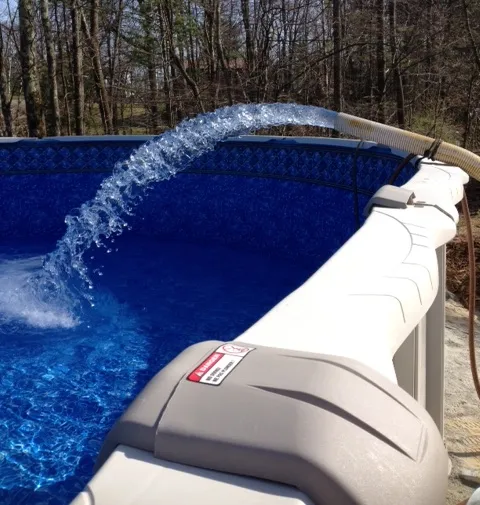 work photo from davesabovegroundpools.com