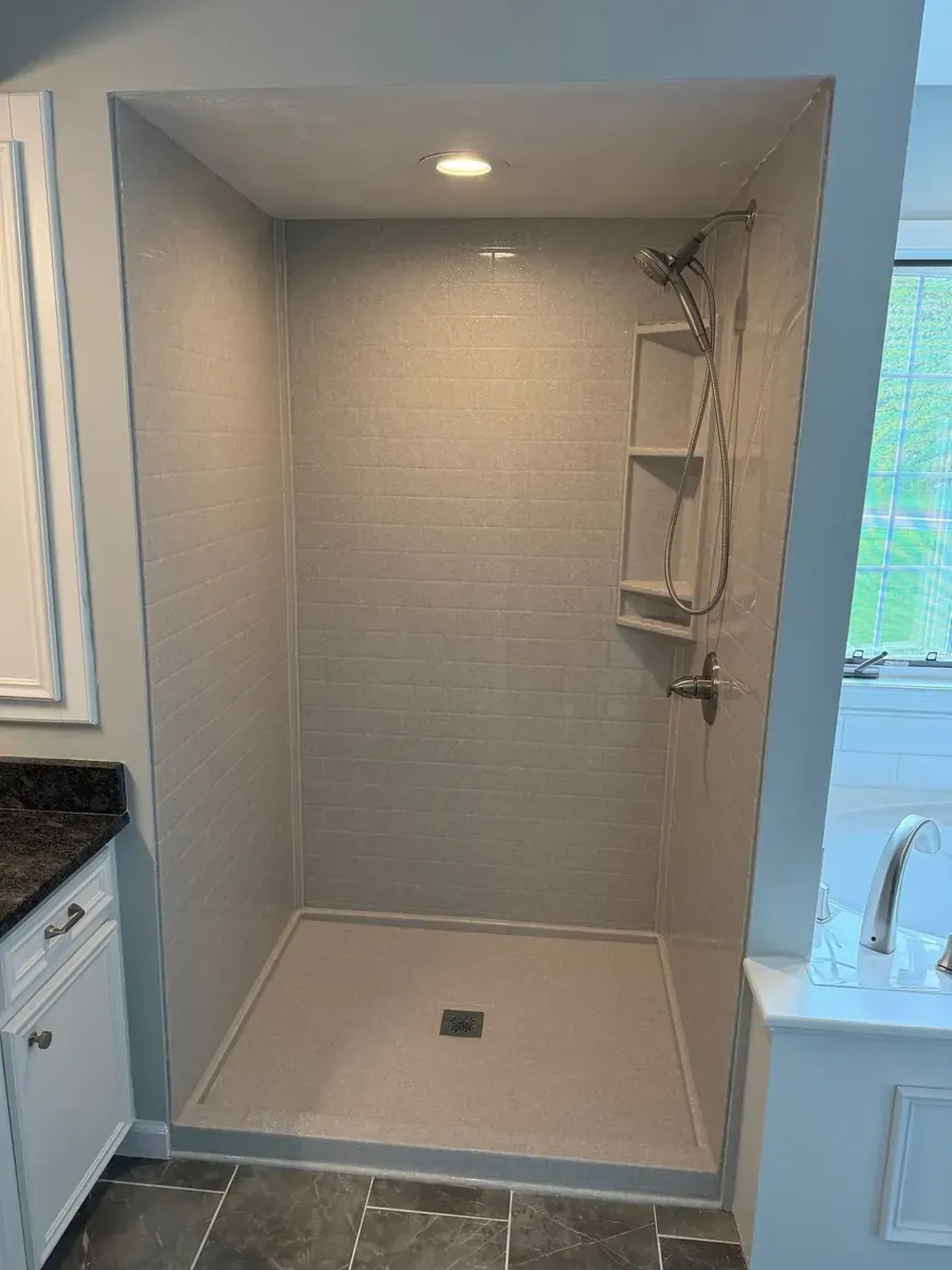 Walk-In Shower Install - Westfield Builders LLC Springfield