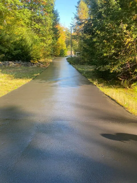 Seal Coating for Long-Lasting Driveways: Ensure longevity with Young's Hot Top Paving's quality seal coating for your driveway