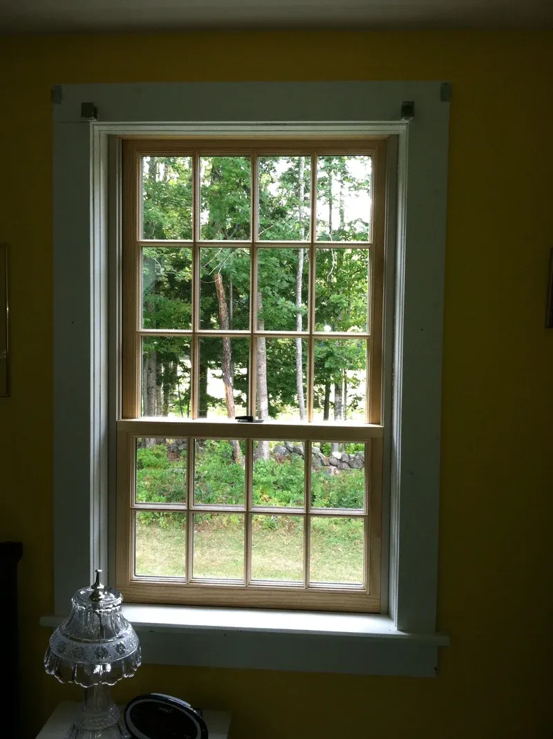 Vinyl Windows with White Vinyl Siding