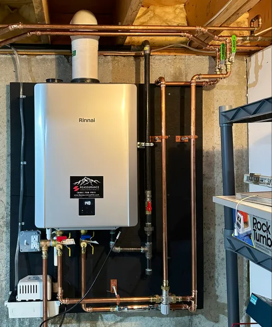 Reassurance Plumbing, Heating & Cooling LLC work photo