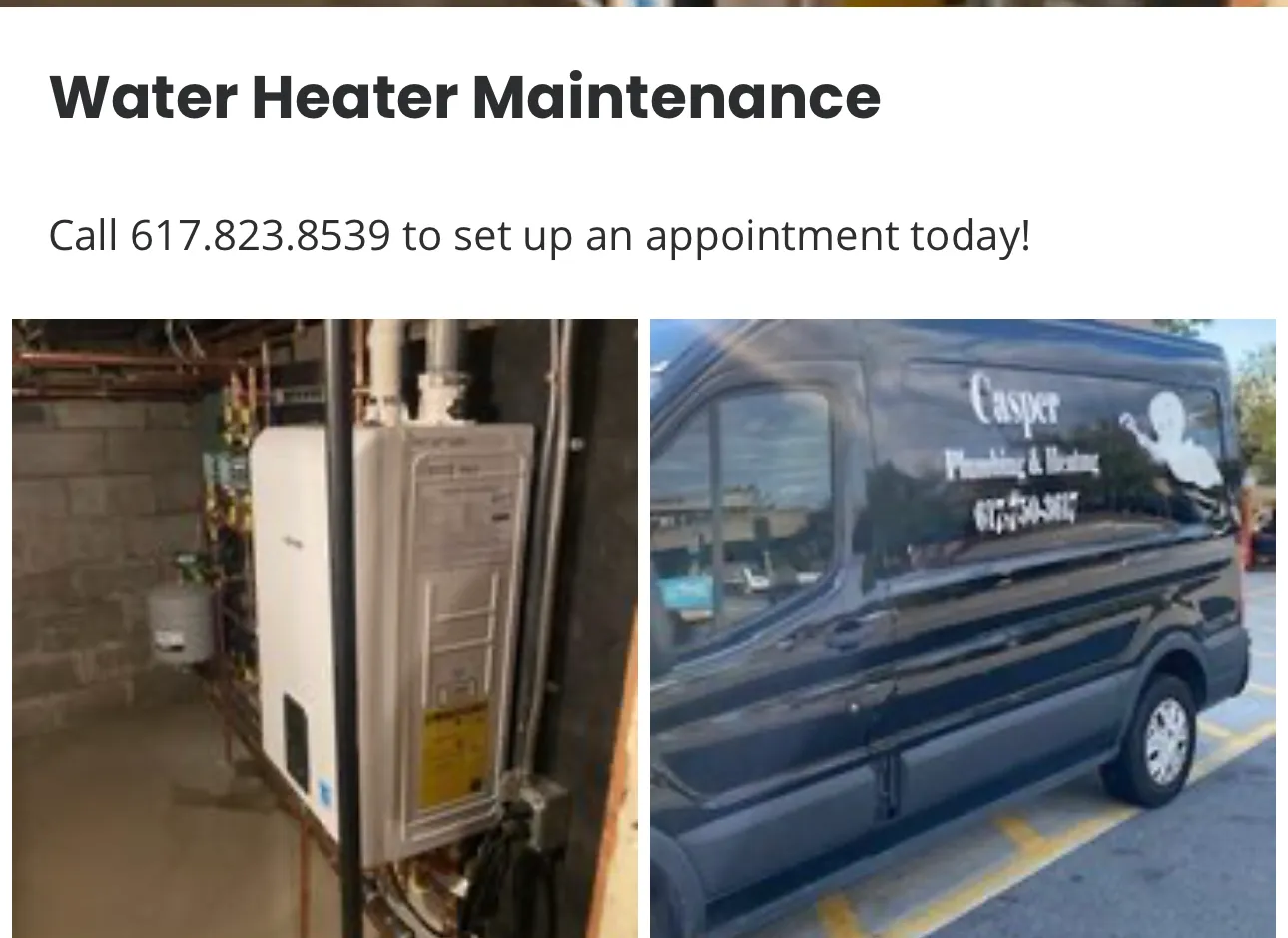 work photo from Google listing