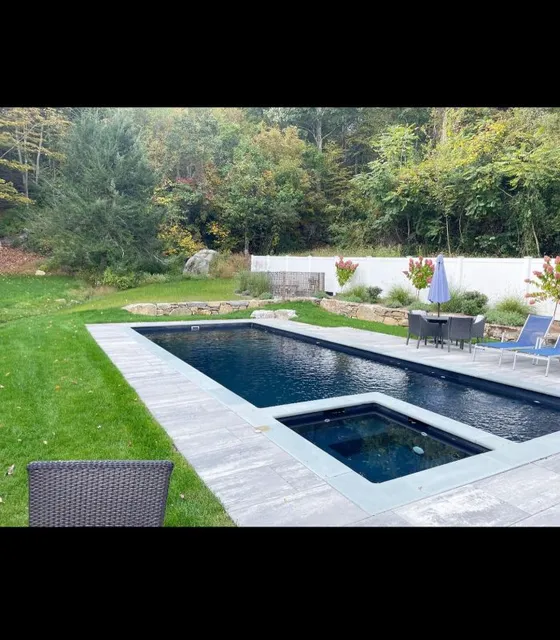 patio around pool
