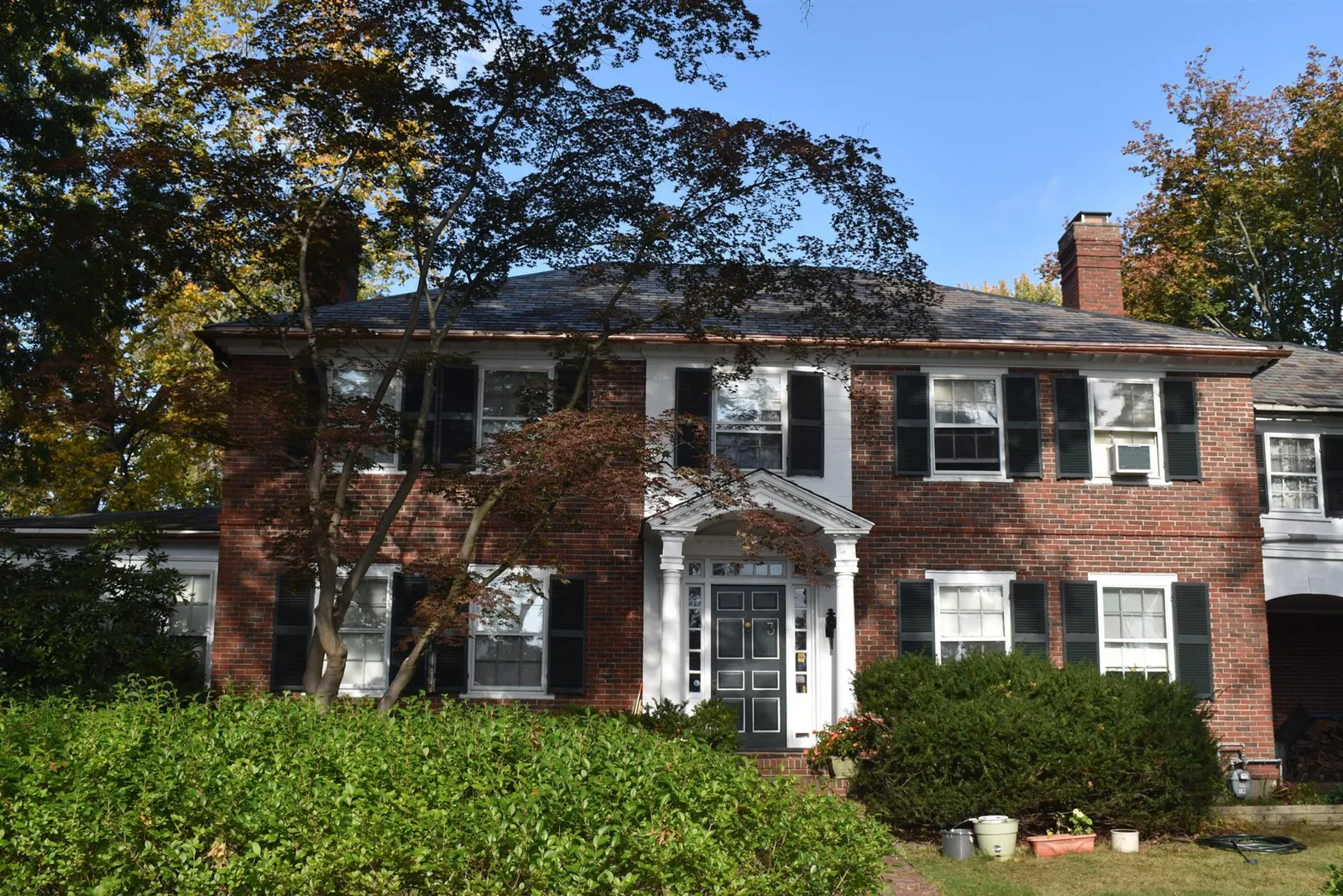 Completed roofing project on a Greater Boston home