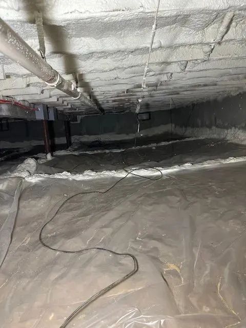 work photo from sprayfoamofcapecod.com