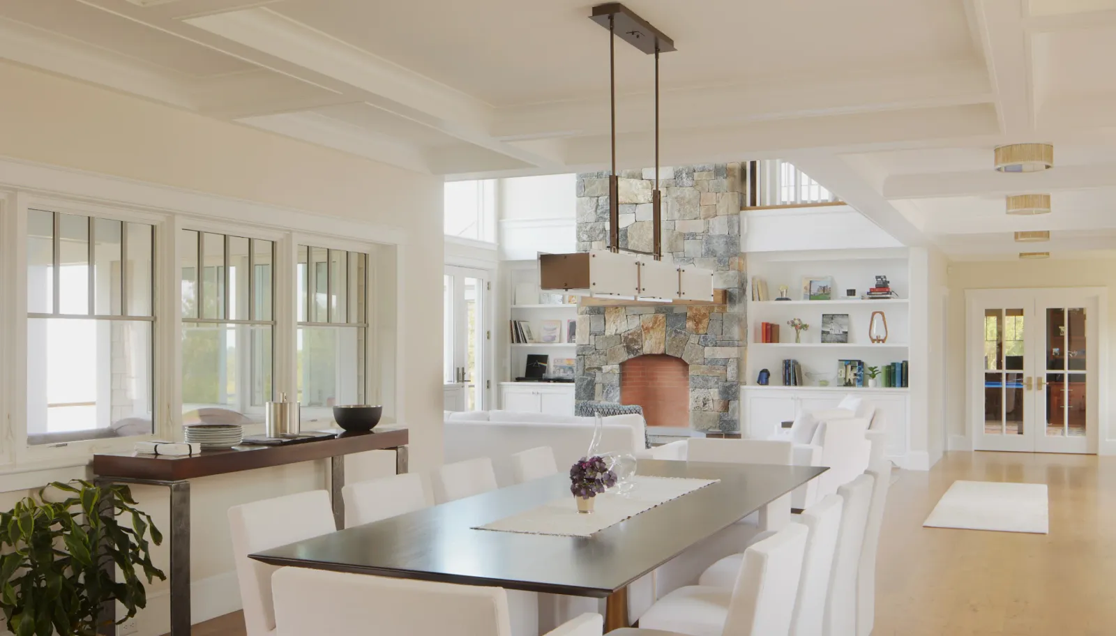 Coles Island project: dining room
