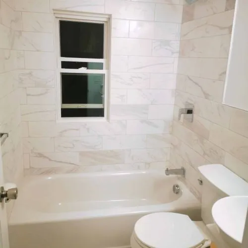 modern Edge Contracting bathroom remodel 2