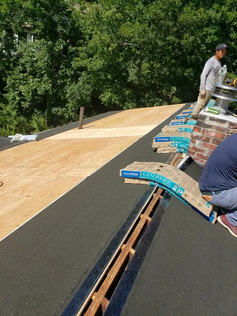 East Boston Roofing and Gutters work photo