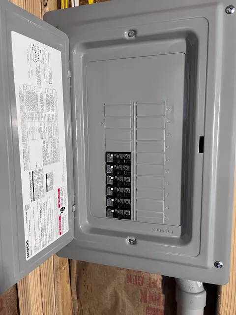 Derek Bennett, South Shore Commercial & Residential Electrician work photo