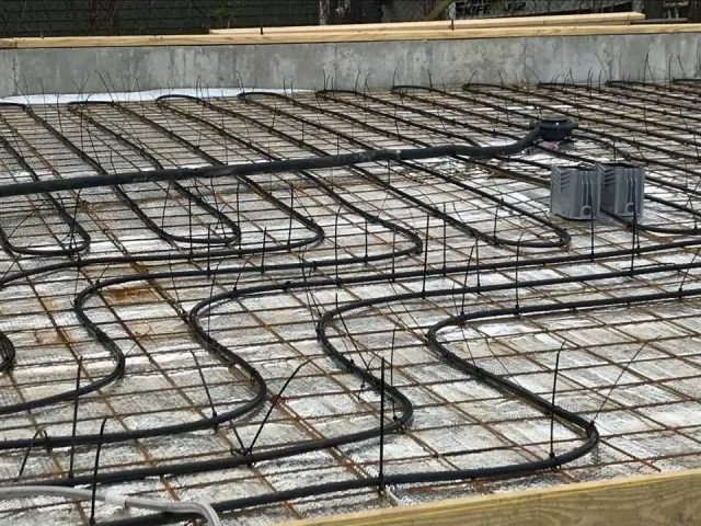 New construction heating system