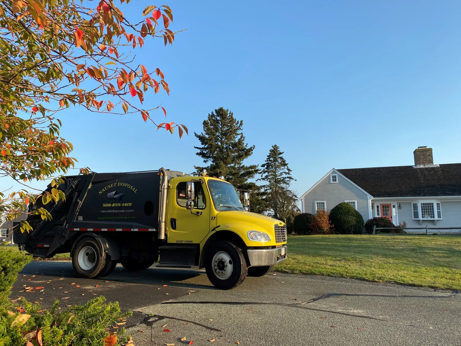 work photo from nausetdisposal.com
