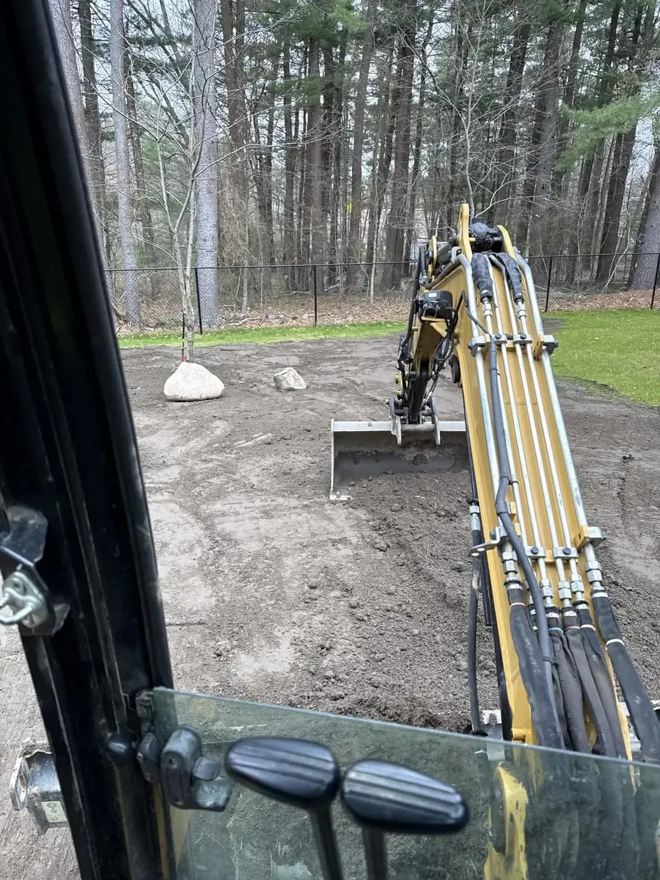 Legacy Excavation is a site-work contractor that provides land clearing and finish grading