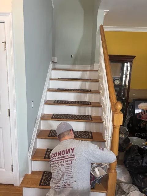 Interior remodeling completed in a Connecticut home