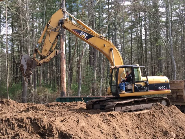 Parker And Sons Excavating, Landscaping, Hydro-seeding work photo