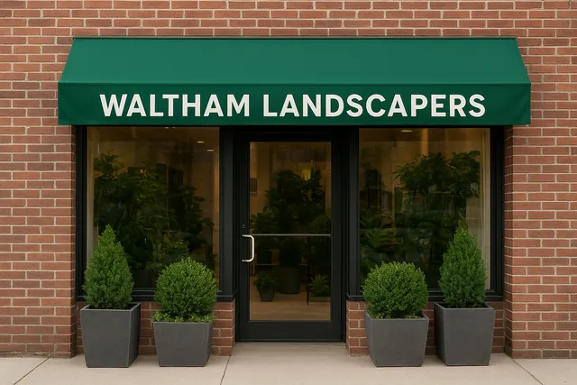Waltham Landscapers work photo