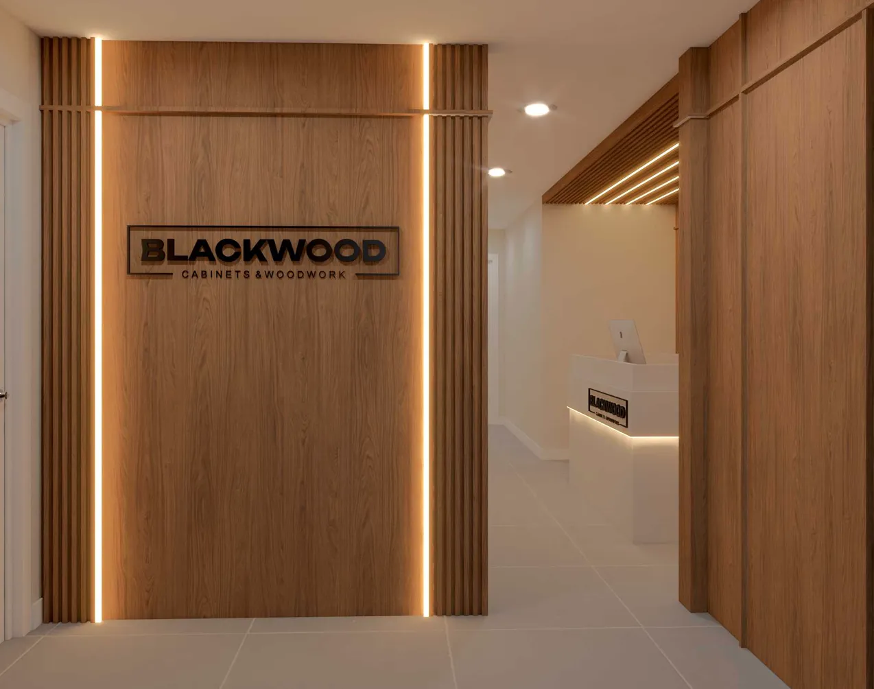 Blackwood showroom entrance