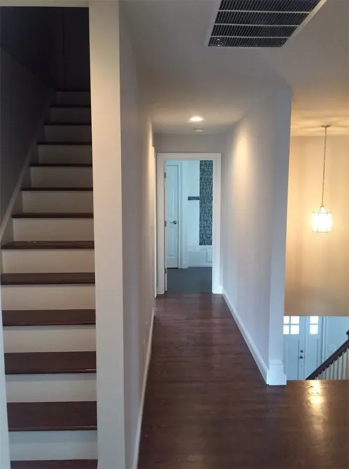 Hallway beside the stairs