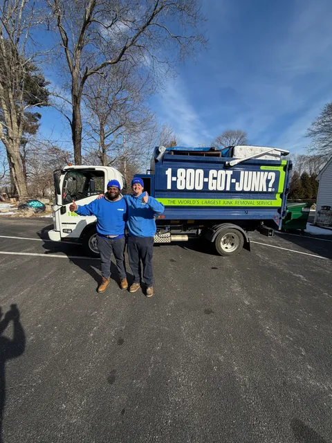 1-800-GOT-JUNK? Boston South work photo