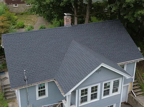 Worcester Home Roof Upgrade with Dark Charcoal Shingles