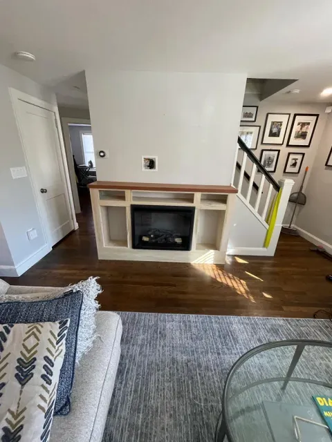 Painter preparing a Southern Maine home project.