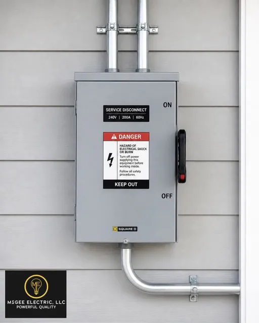 McGee Electric, LLC work photo