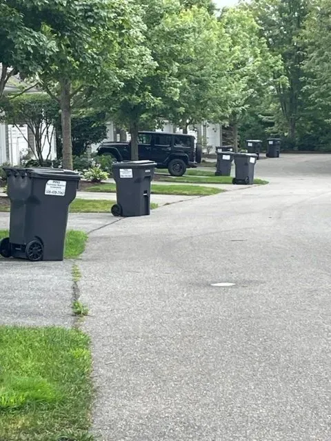 Trash cans