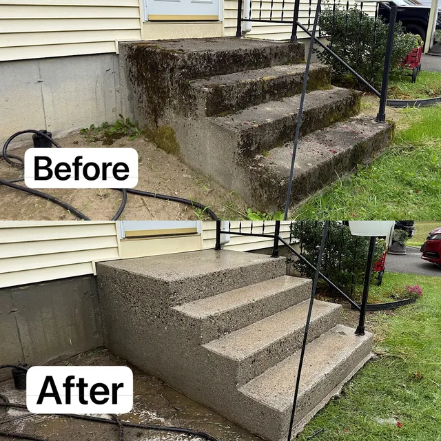 BrightLine power washing work photo