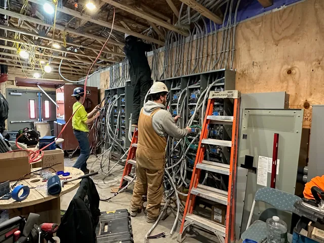 Sunderland Electric work photo