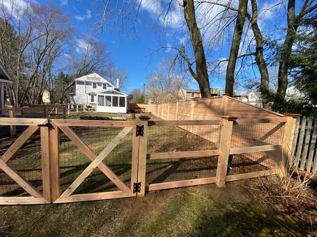Hartford Fence Company work photo