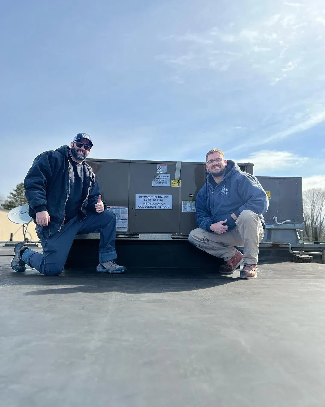 work photo from hvacstjoseph.com