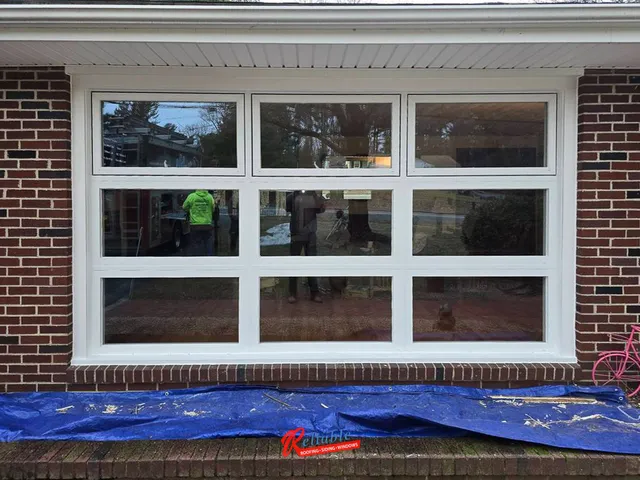 custom window installation in Sharon, Massachusetts