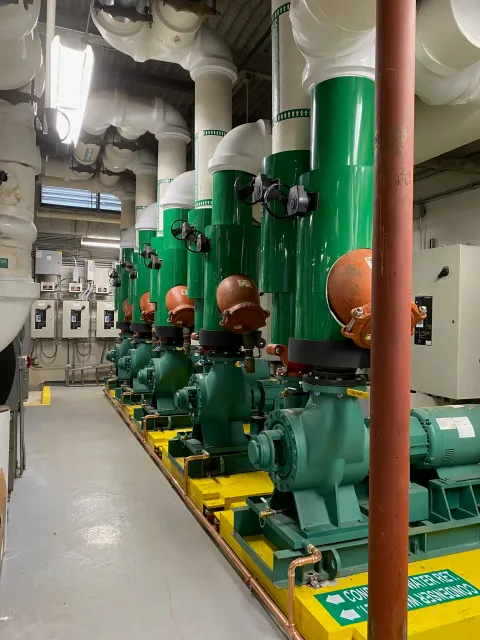 Large Pump Replacements for Main Chiller Plant - Boston, MA