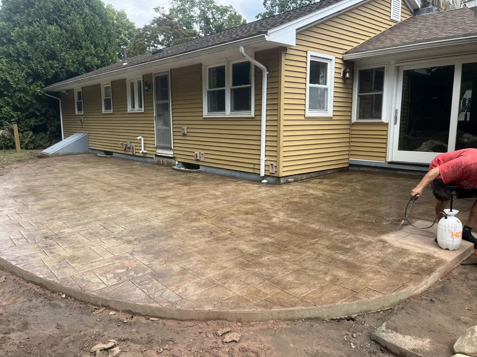 work photo from mitchellsconcrete.com