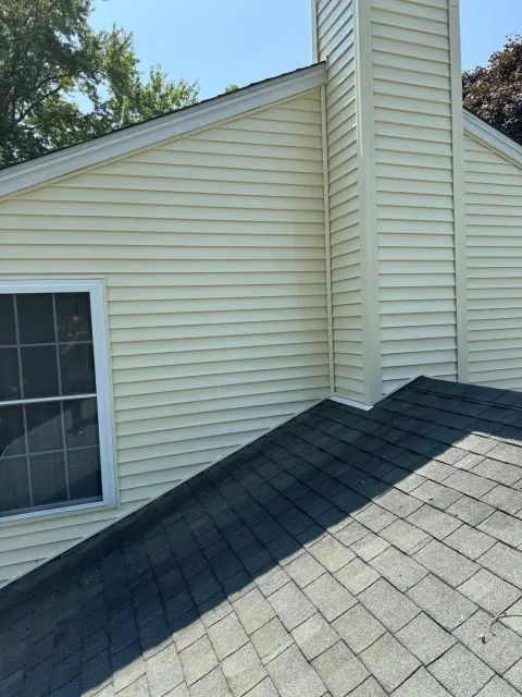 After soft washing