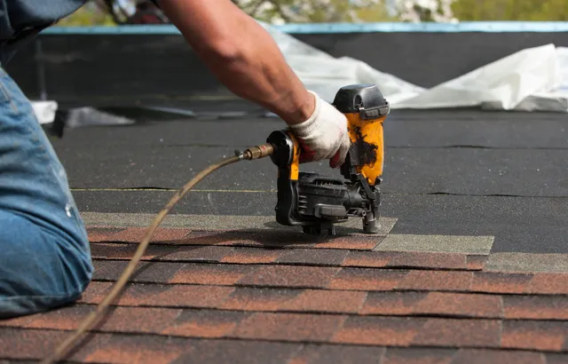 Woburn Shingle roof installation