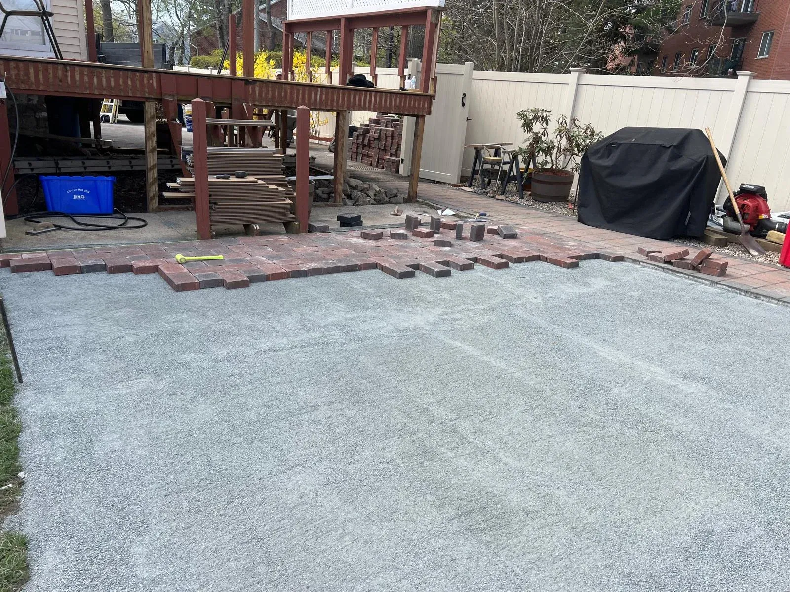 work photo from justinlandscapingmasonry.com